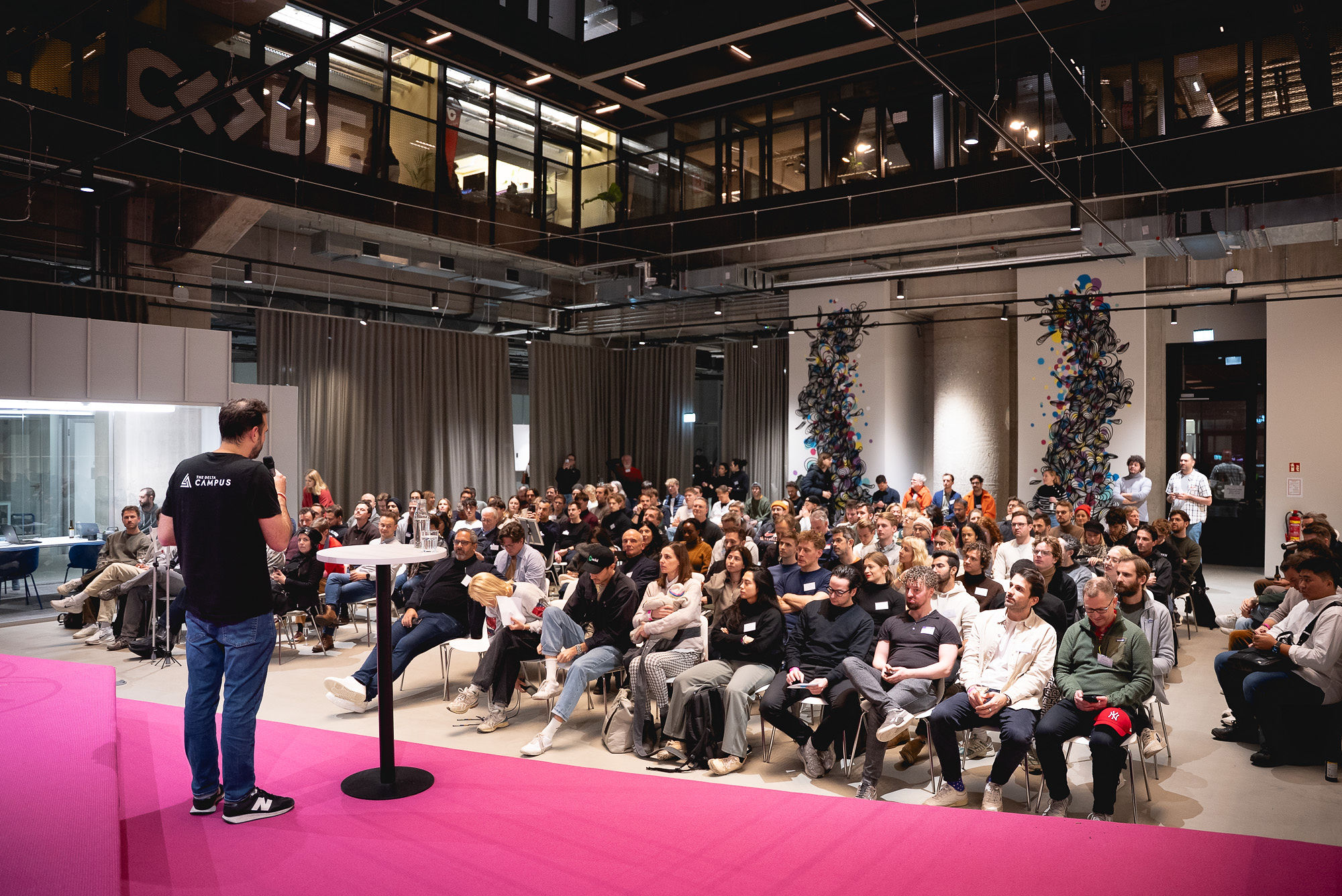 Keynote-Präsentation im The Delta Campus