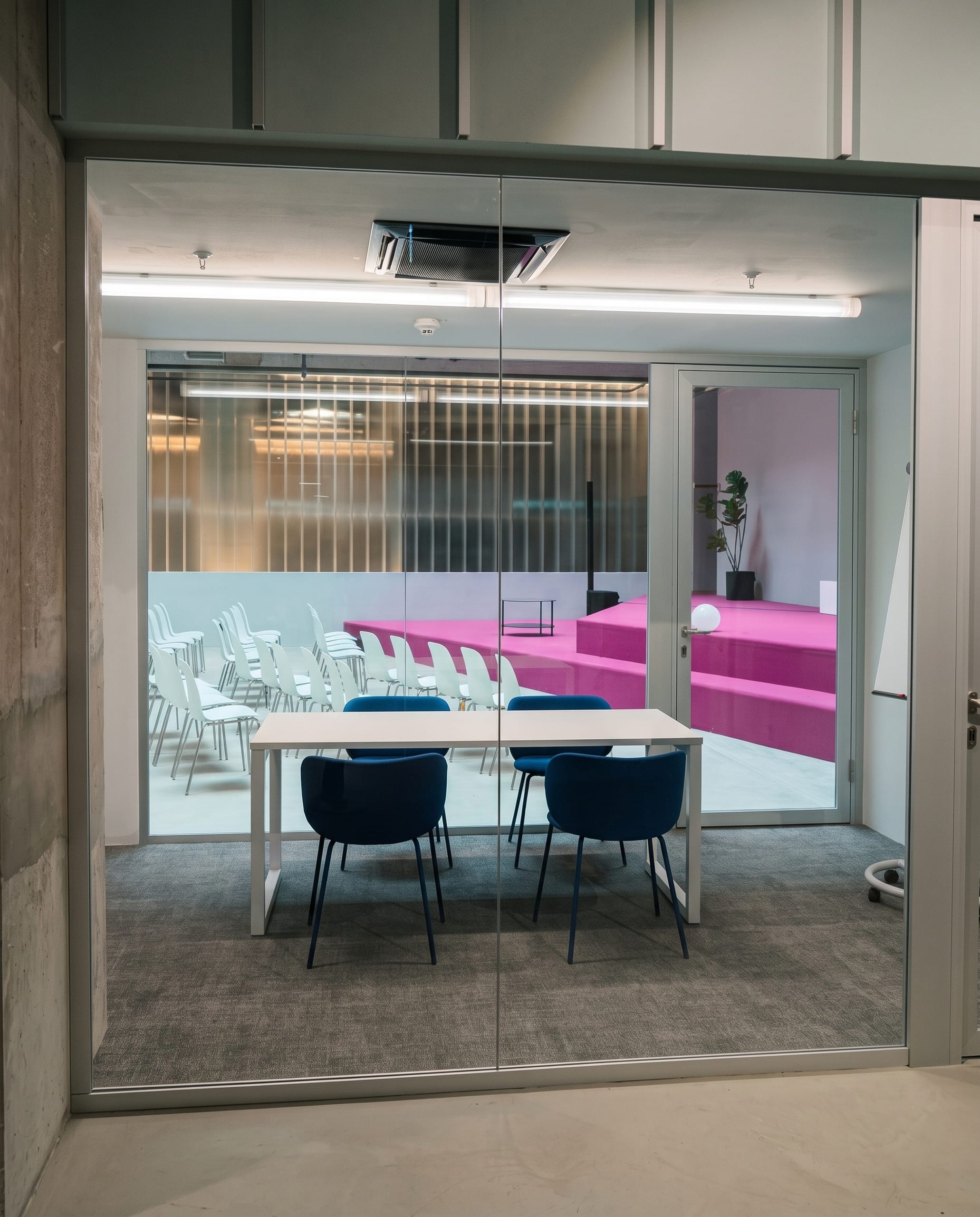 The Mars meeting room on the ground floor, for a four-person breakout